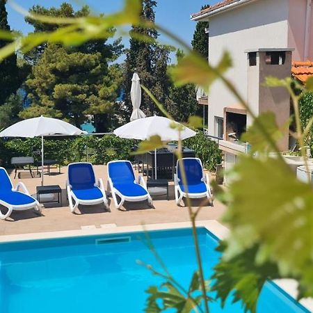 Apartments Villa Natali - Heating Pool Trogir Eksteriør billede